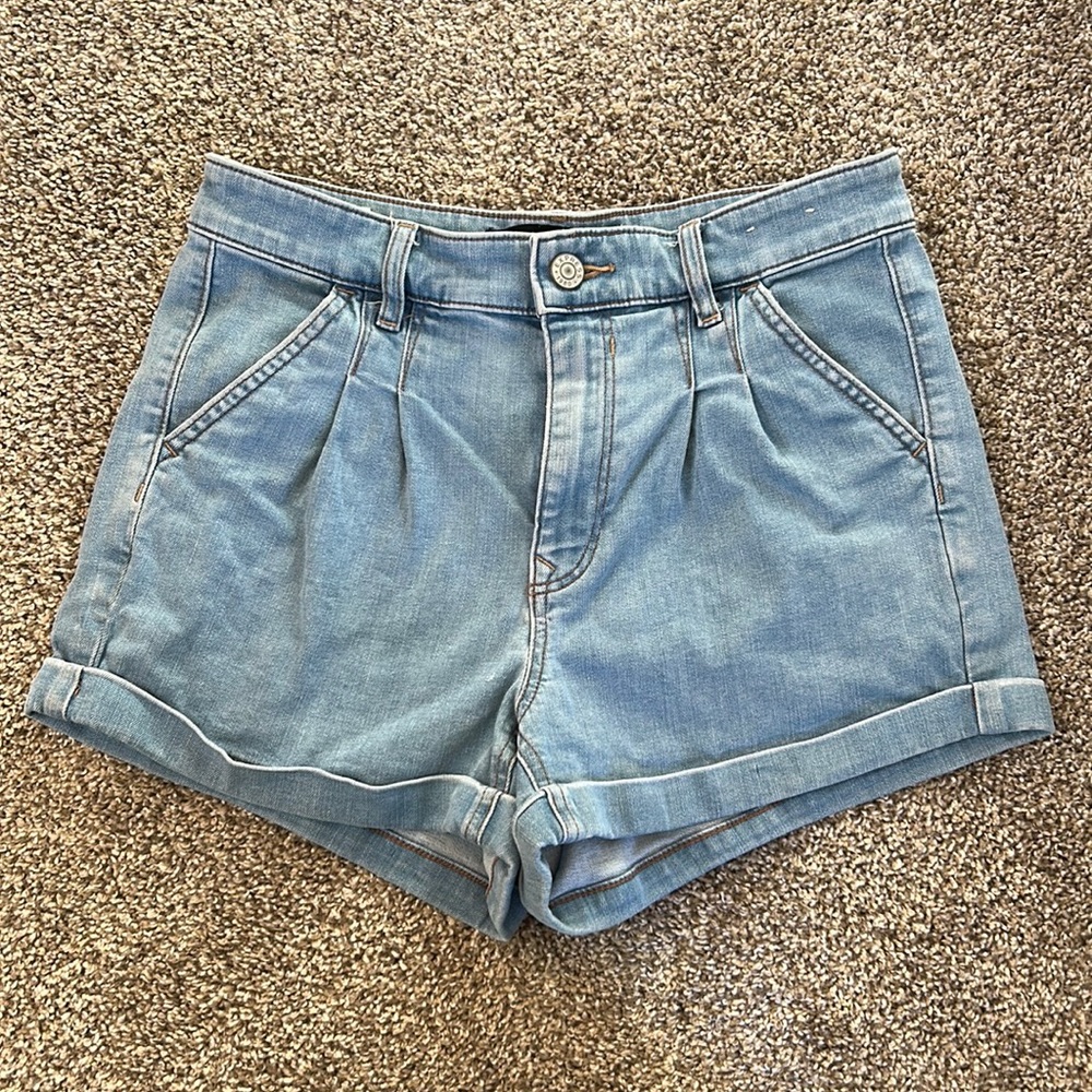Express Shortie High Rise Shorts